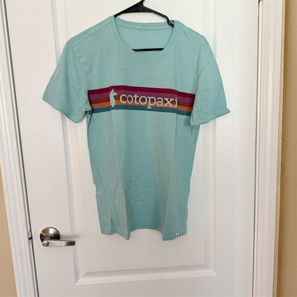 Cotopaxi Women's Striped Crew Neck T-Shirt Multicolor Size M Casual